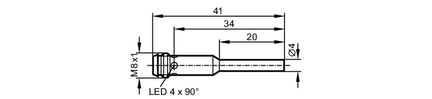Czujnik indukcyjny IZB31,5-BPKG/AS-514-TPS (IZ5046) - IFM
