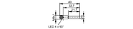 Czujnik indukcyjny IZB31.5-BNKG/AS (IZ5059) - IFM