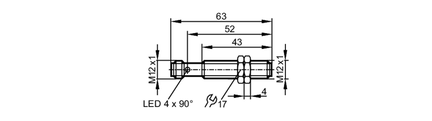 Czujnik dyfuzyjny AFK3050BBPKG/M/V4A/US-104 (JAT201) - IFM