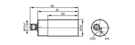 Czujnik pojemnościowy KB-3020-BPKG/NI/US-100-DPS (KB5062) - IFM
