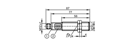 Czujnik pojemnościowy KG-3120NFAKGP2T/US (KG5065) - IFM