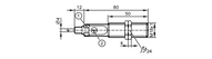 Czujnik pojemnościowy KG-3150NBPKG/SL/1P/IO (KG5303) - IFM