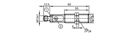 Czujnik pojemnościowy KG-3150NANKG/SL/1P/US/IO (KG5306) - IFM