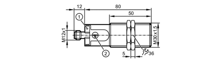 Czujnik pojemnościowy KI-3250NAPKG/SL/1P/US/IO (KI5307) - IFM