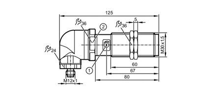 Czujnik pojemnościowy KIE4150NCPKG/US/IO/3D (KI533A) - IFM