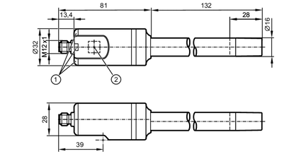 Czujnik do punktowego wykrywania poziomu LI0132--K-00KQPKG/US (LI5131) - IFM