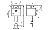 Czujnik elektroniczny poziomu LK0728A-A-00KQPKG/US (LK7024) - IFM