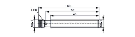 Czujniki magnetyczne MEK3060-BPKG/AM/G/AS (ME5010) - IFM