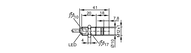 Czujnik dla cylindra MFB3002BANKG/B/AM/500 /ZH (MFH206) - IFM