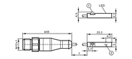 Czujnik położenia tłoka z rowkiem T MKT3028BBPKG/G/0,3M/ZH/US/3D (MK501A) - IFM