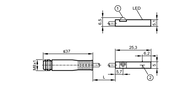 Czujnik położenia tłoka z rowkiem T MKT3028BBPKG/G/0,1M/ZH/AS (MK5129) - IFM