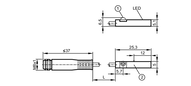 Czujnik położenia tłoka z rowkiem T MKT3020BBPKG/A/0,3M/ZH/AS (MK5138) - IFM