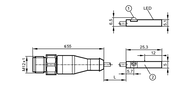 Czujnik położenia tłoka z rowkiem T MKT3020BBPKG/A/1,2M/-H/US (MK5177) - IFM