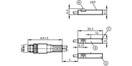 Czujnik położenia tłoka z rowkiem T MKT3020BBPKG/A/0,3M/ZH/ASR/2X (MK5208) - IFM
