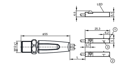 Czujnik położenia tłoka z rowkiem T MKT3028BBPKG/G/0,3M/-H/US/2X (MK5251) - IFM