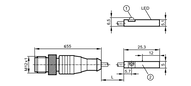 Czujnik położenia tłoka z rowkiem T MKT3020BBPKG/A/wFI/0,3M/ZH/US (MK5252) - IFM