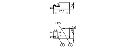 Czujnik położenia tłoka do rowka typu C MKC3028-ANKG/G/ZH (MK5306) - IFM