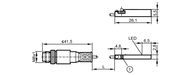 Czujnik położenia tłoka do rowka typu C MKC3028BBPKG/G/0,5M/ZH/ASR (MK5322) - IFM