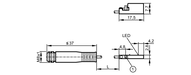 Czujnik położenia tłoka do rowka typu C MKC3020-BPKG/A/0,3M/ZH/AS (MK5330) - IFM