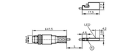 Czujnik położenia tłoka do rowka typu C MKC3020-BPKG/A/0,3M/ZH/ASR (MK5331) - IFM