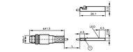 Czujnik położenia tłoka do rowka typu C MKC3028BBPKG/G/ZH/ASR (MK5335) - IFM