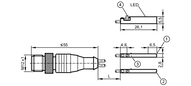 Czujnik położenia tłoka do rowka typu C MKC3020BBPKG/A/0,3/ZH/US/2X (MK5351) - IFM