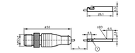 Czujnik położenia tłoka z celką GMR MKC2028BARKG/G/0.3M/ZH/US (MK5371) - IFM