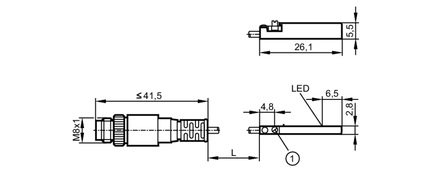 Czujnik położenia tłoka z celką GMR MKC3028BAPKG/G/0,3M/ZH/ASR (MK5373) - IFM