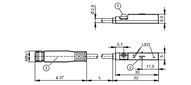 Czujnik położenia tłoka z IO-Link MKT3028BFRKG/H/0,3M/IO/ZH/AS (MK5905) - IFM