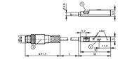 Czujnik położenia tłoka z IO-Link MKT4028BFRKG/H/0,3M/IO/ZH/ASR (MK5907) - IFM
