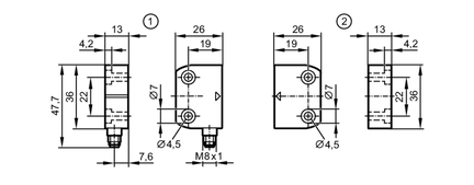 Czujnik z kodowaniem magnetycznym MN14005-AKOG/AS (MN202S) - IFM