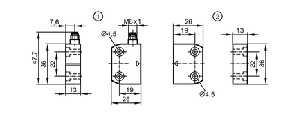 Czujnik z kodowaniem magnetycznym MN14005-AKOG/L/AS (MN206S) - IFM