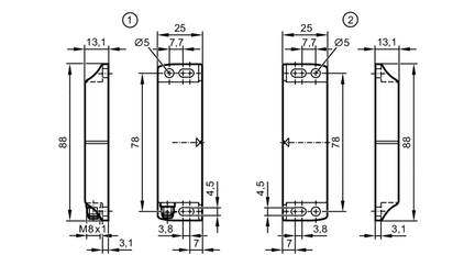 Czujnik z kodowaniem magnetycznym MN44008-AKOG/AS (MN502S) - IFM