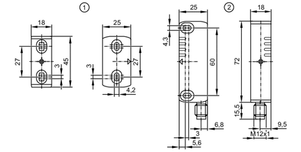 Czujnik bezpieczeństwa z kodowaniem RFID MN38010-BPKG/L/CB/US (MN708S) - IFM