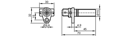Czujnik prędkości MXD31,8 ANOG/AMP/H (MX5000) - IFM