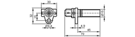 Czujnik prędkości MXD31,8 ANOG/AMP/H (MX5000) - IFM