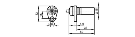 Czujnik prędkości MXD41,7 ANOG/H/2M/ZH (MX5017) - IFM