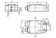 Czujnik indukcyjny INE2004DN/1D/1G/2G/SOCKET M12 (NN507A) - IFM