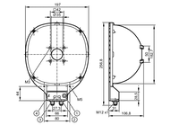 Oświetlacze zewnętrzne dome Light 130 CY RD/ US (O2D933) - IFM