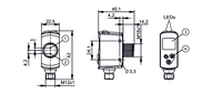 Dalmierz laserowy OGDLFCKG/IO-LINK/US (OGD250) - IFM