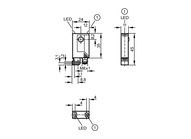Laserowy czujnik refleksyjny OJPLFPKG/FO/AS (OJ5014) - IFM