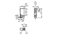 Czujnik dyfuzyjny OJB-FPKG/SO (OJ5024) - IFM