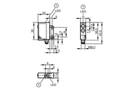 Czujnik dyfuzyjny OJB-FPKG/SO/AS (OJ5122) - IFM