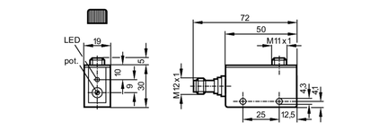 Wzmacniacz światłowodowy OKF-FPKG/US-100-DPF (OK5008) - IFM