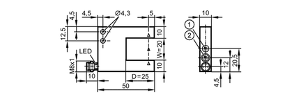 Optyczny czujnik widelcowy OPU-FNKG/IO-LINK/AS (OPU207) - IFM