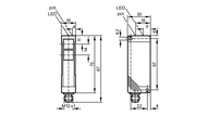 Czujnik dyfuzyjny OTT-FPKG/US-100-IPF (OT5003) - IFM
