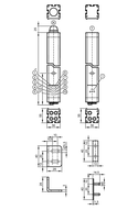 Bariery bezpieczeństwa OYA810-03-4-12-P-4-M (OY512S) - IFM