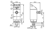 Czujnik ciśnienia z wyświetlaczem PN-400-SEN14-MFRKG/US/ /V (PN2670) - IFM