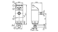 Czujnik ciśnienia z wyświetlaczem PN-025-REG14-QFRKG/US/ /V (PN7593) - IFM