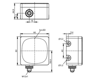 Radarowy czujnik odległości R2DBAF6KG/US/IO-Link (R2D200) - IFM